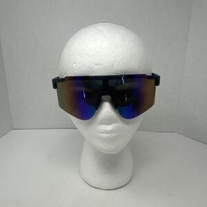 HURLEY Polarized Shield Sunglasses - HSM 1035OP Black And Teal